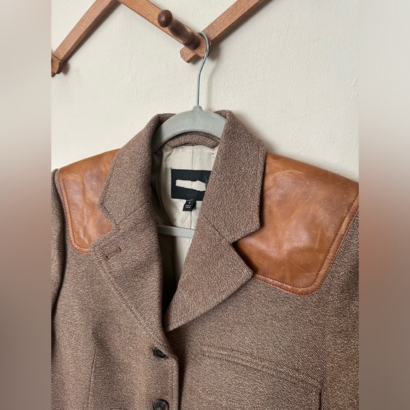 Banana Republic Riding Jacket with Leather Patches - Picture 8 of 9